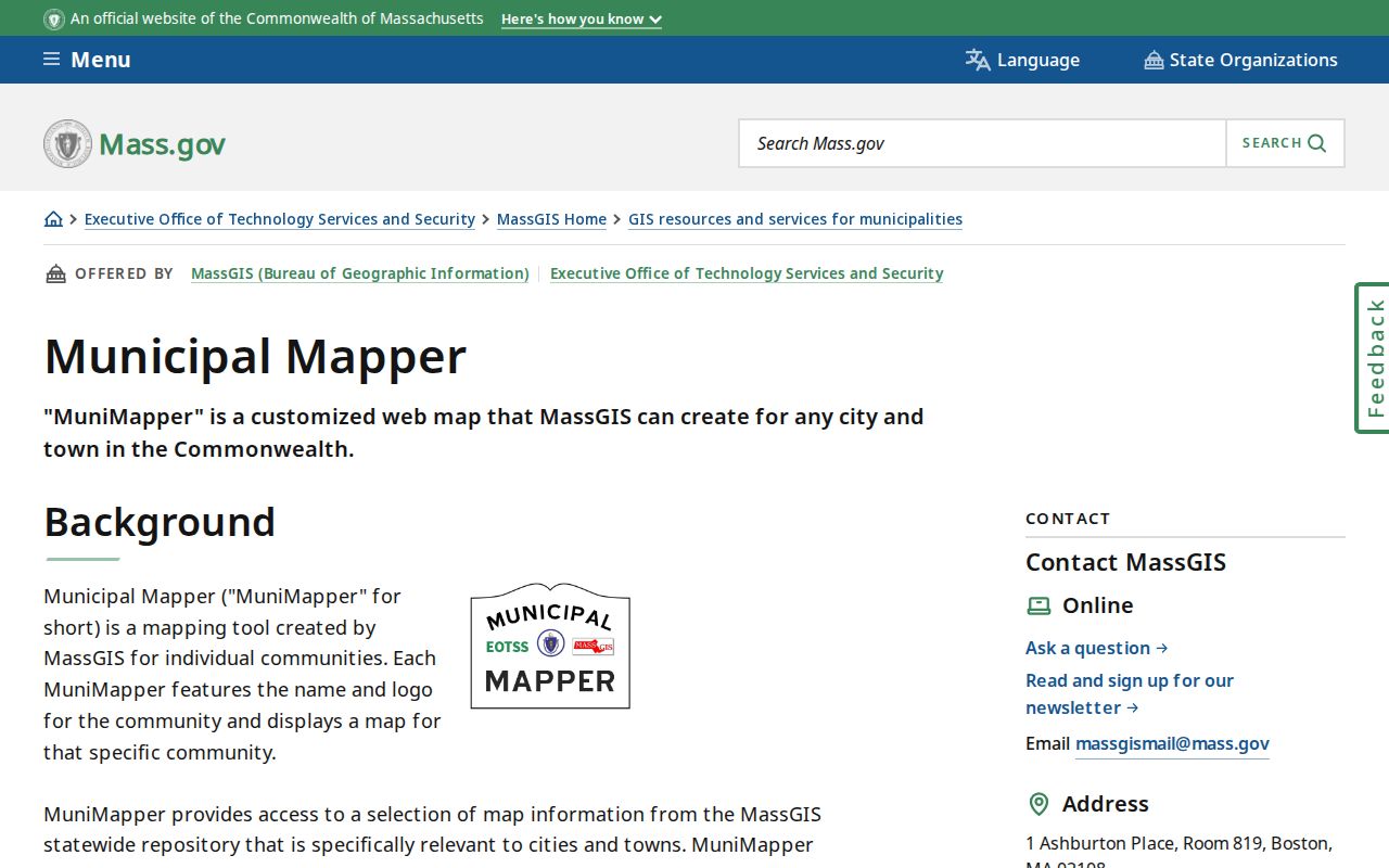 Melrose neighbors municipal mapper comparison layer